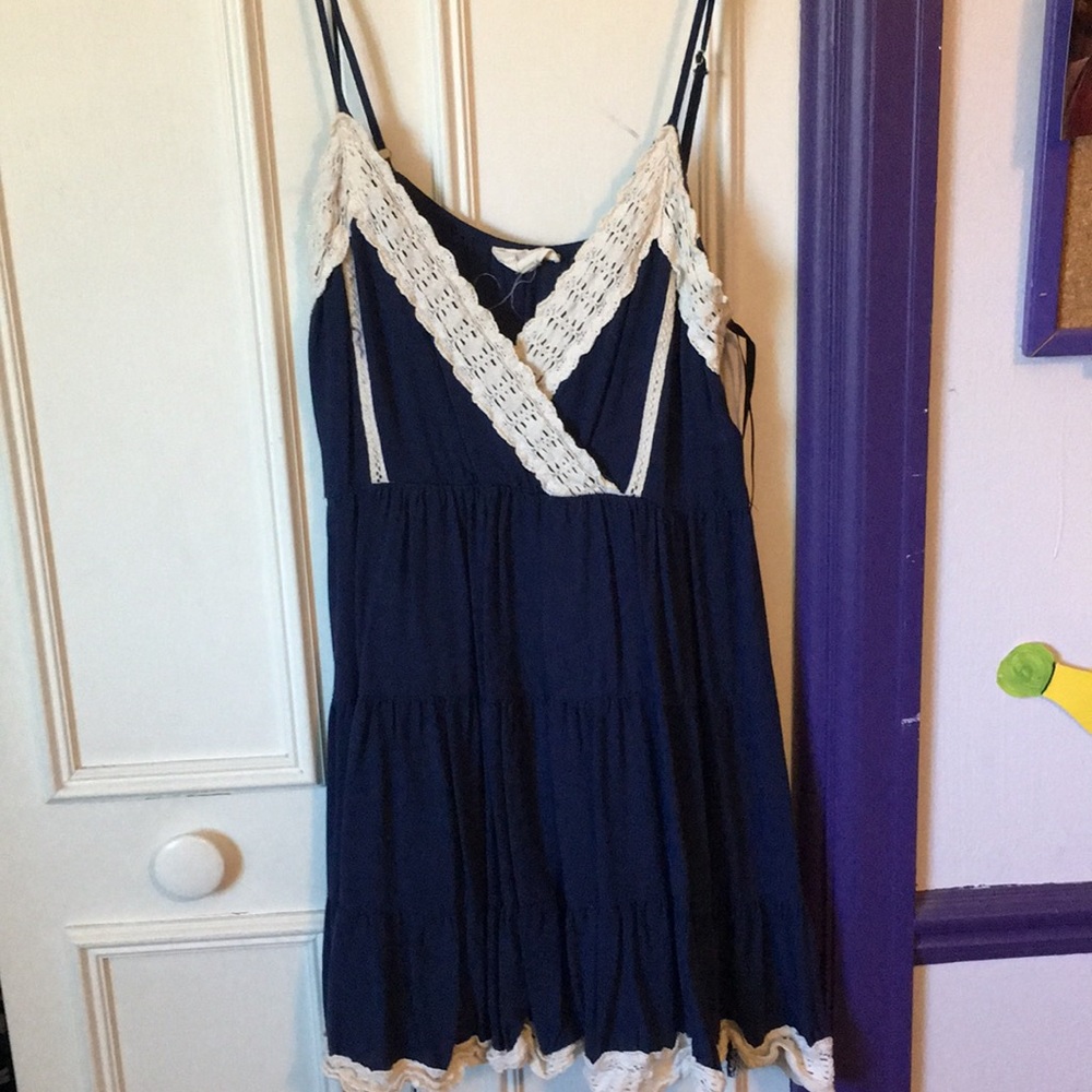 Flowy spaghetti strap summer dress